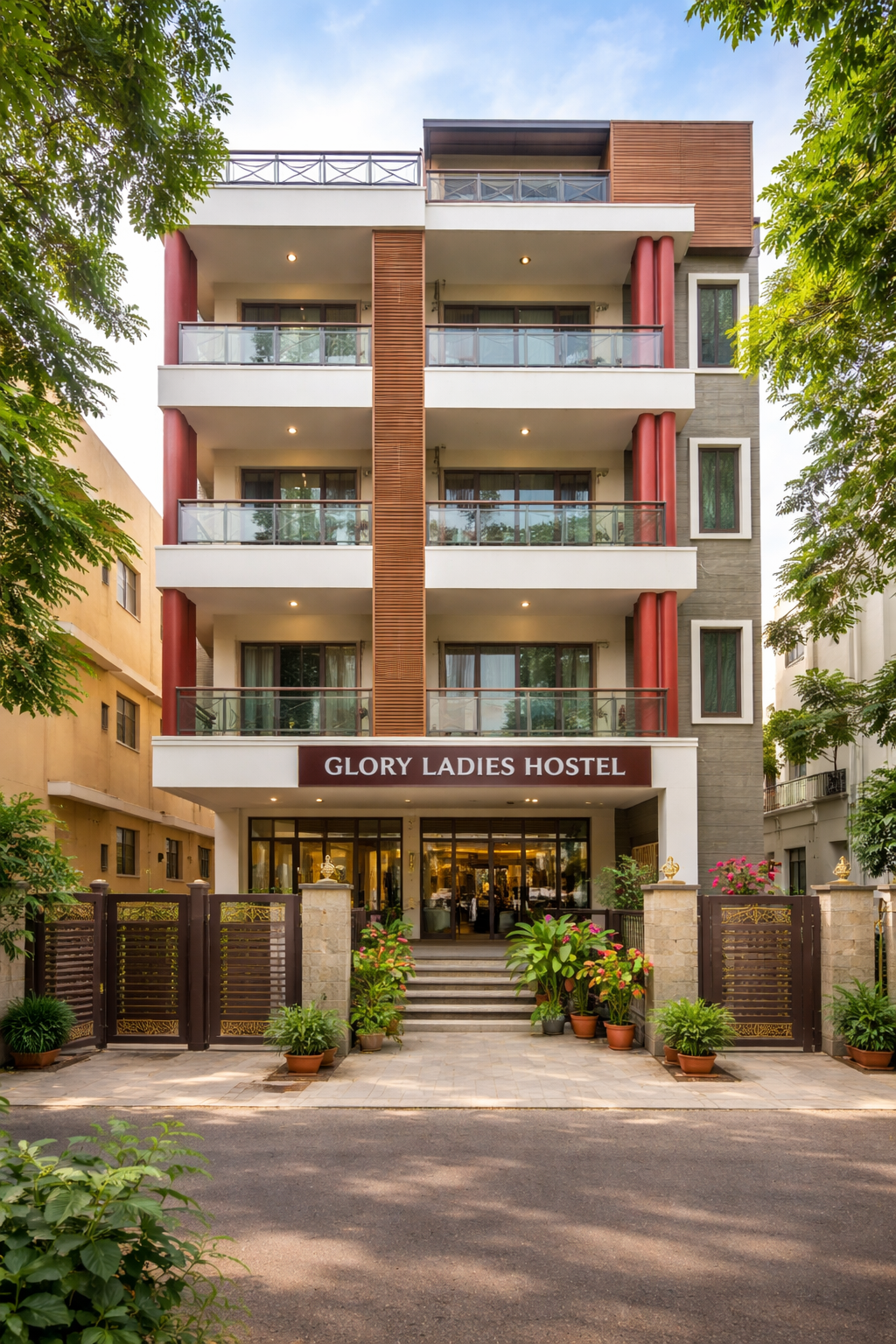 ladies hostel in Sholinganallur